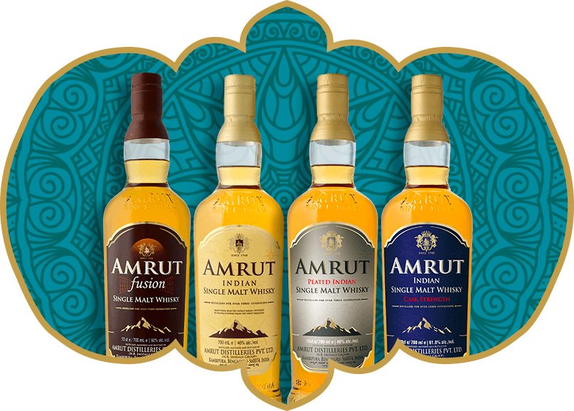 Whisky Single Malt Indien Tourbé Cask Strength 62,8% Amrut