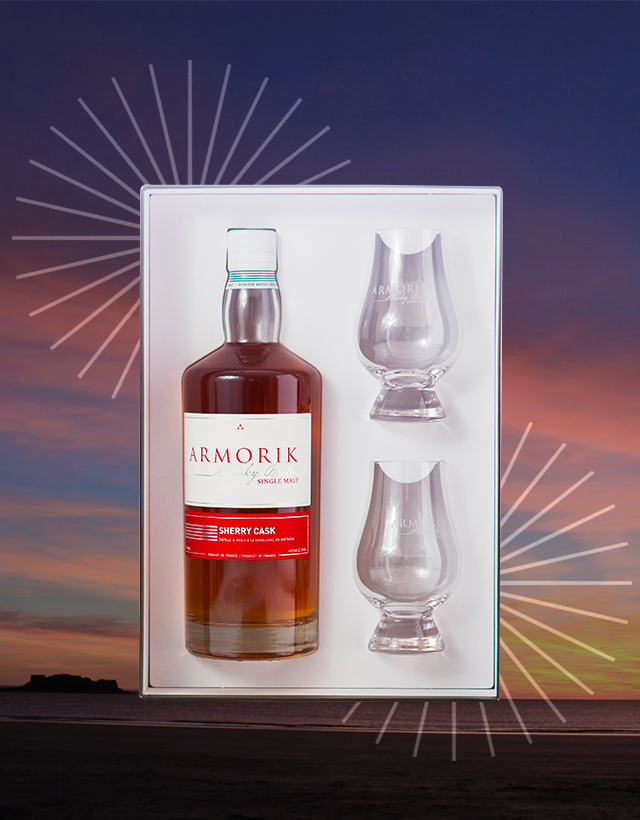 ARMORIK Sherry Coffret 2 verres