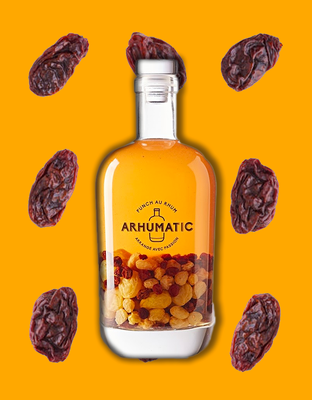 Arhumatic rhum raisins